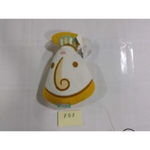 Disney Pillowfort Chip Teacup Decorative Pillow Kids White Gold NEW Beauty Beast